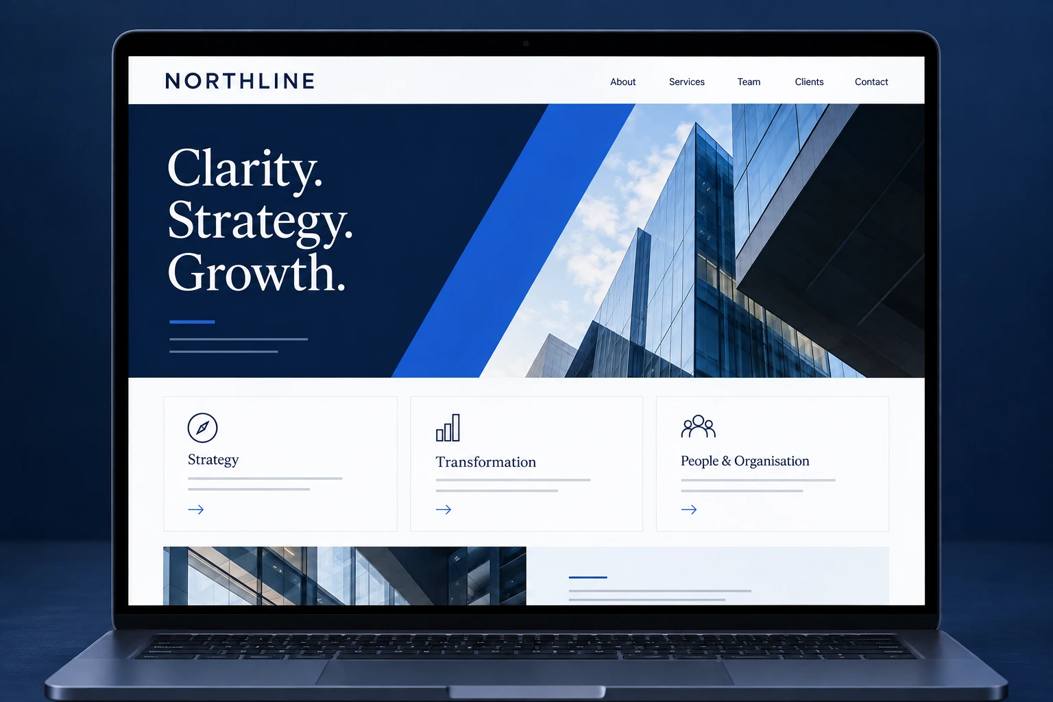 NORTHLINE — Corporate company website