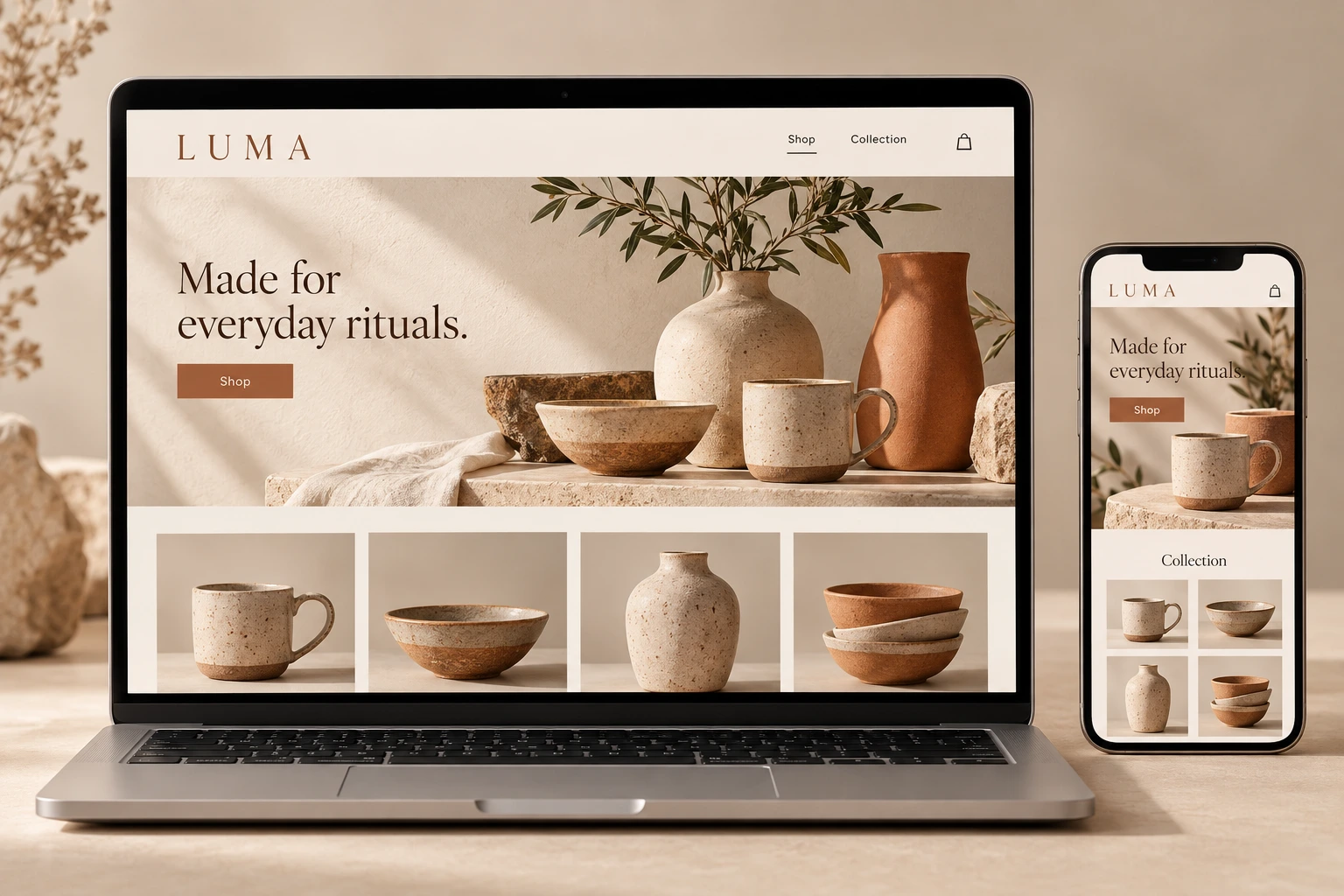 LUMA — Small e-commerce website